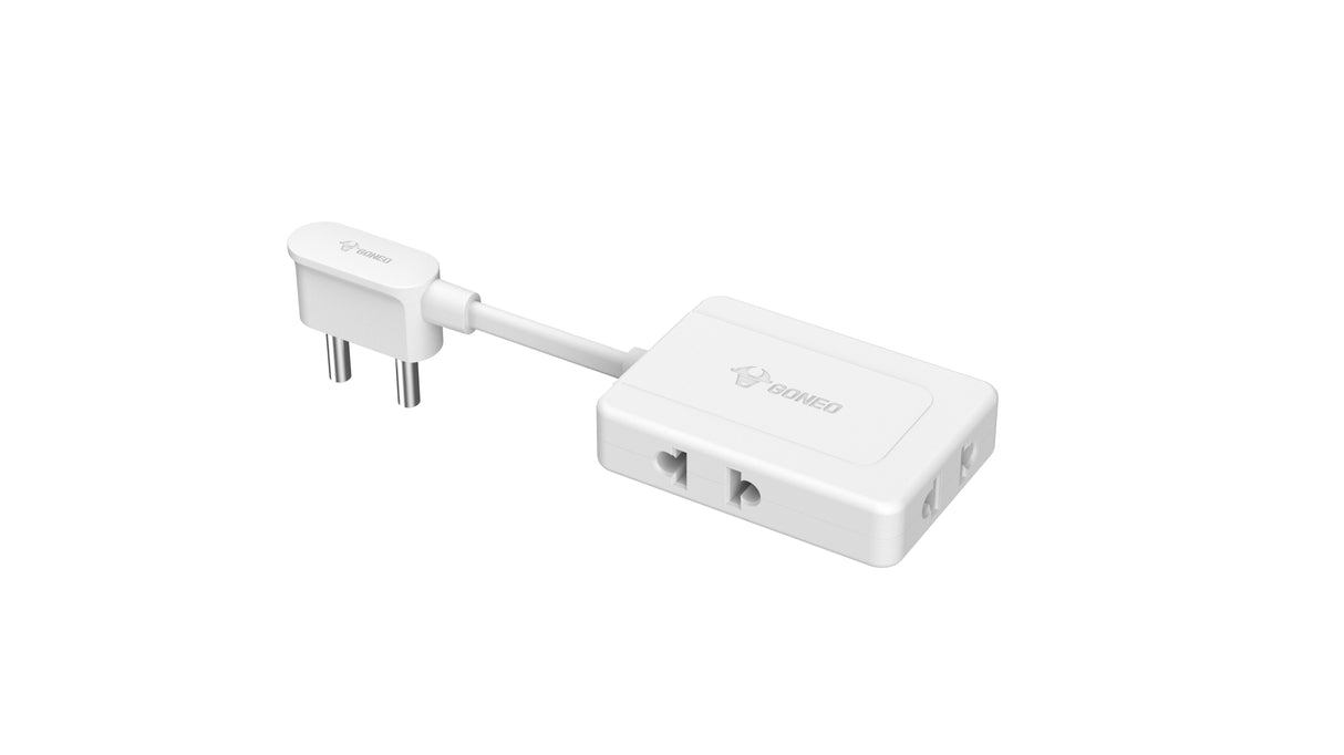 Ổ cắm nối Goneo 3 ổ cắm 2 chấu Z030R-0.3