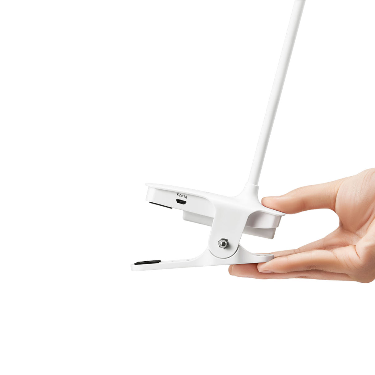 Đèn bàn di động có thể sạc lại Clip Light (Màu trắng)