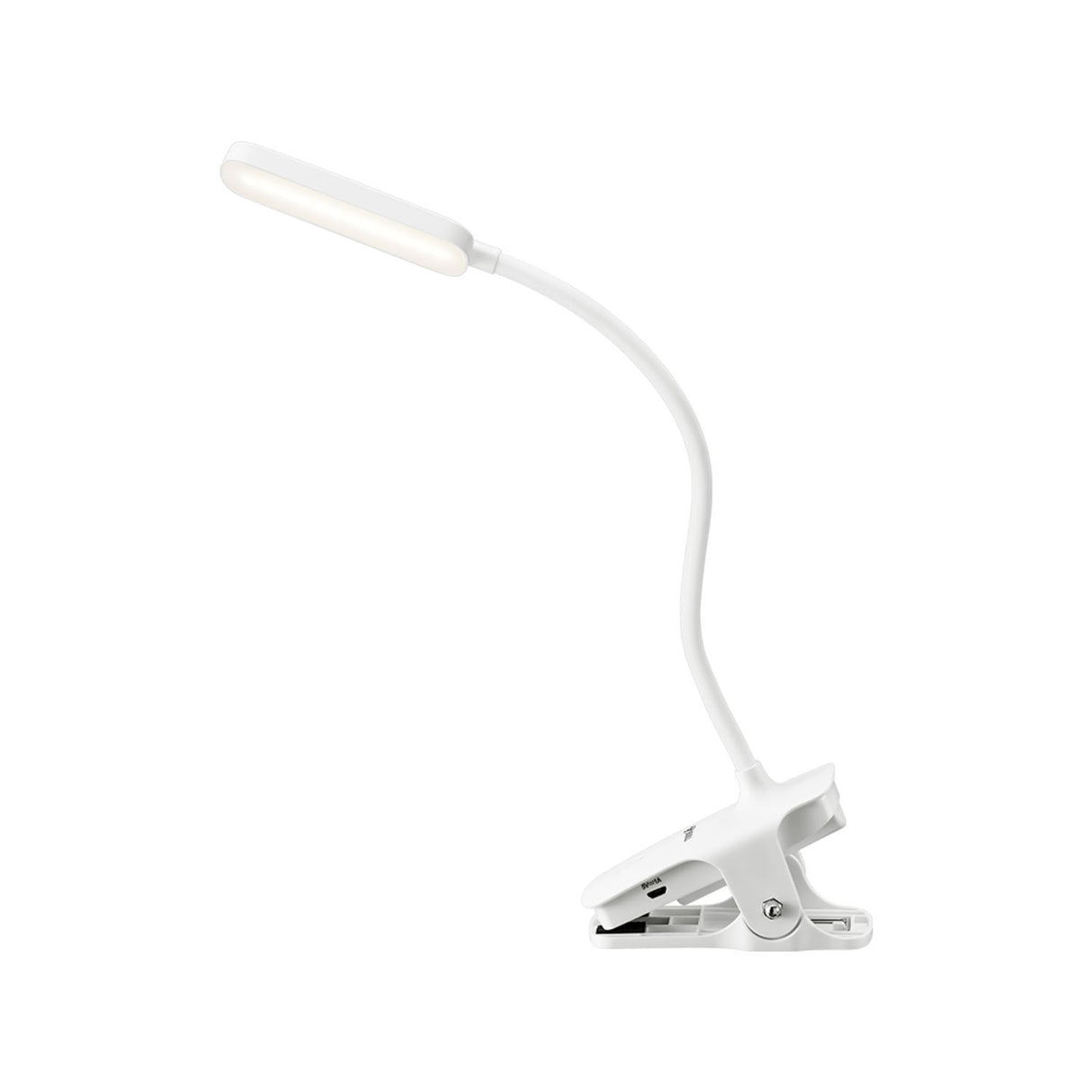 Đèn bàn di động có thể sạc lại Clip Light (Màu trắng)
