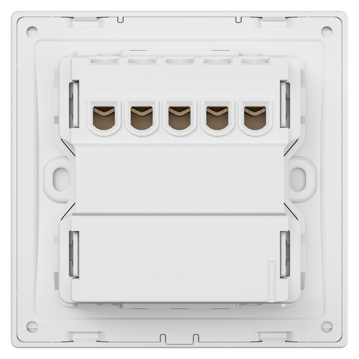 3-gang 1-Pole Switch
