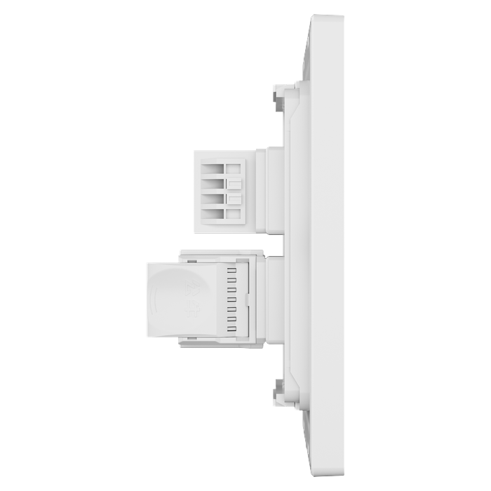 1-gang Telephone + Computer Outlet (Cat6)