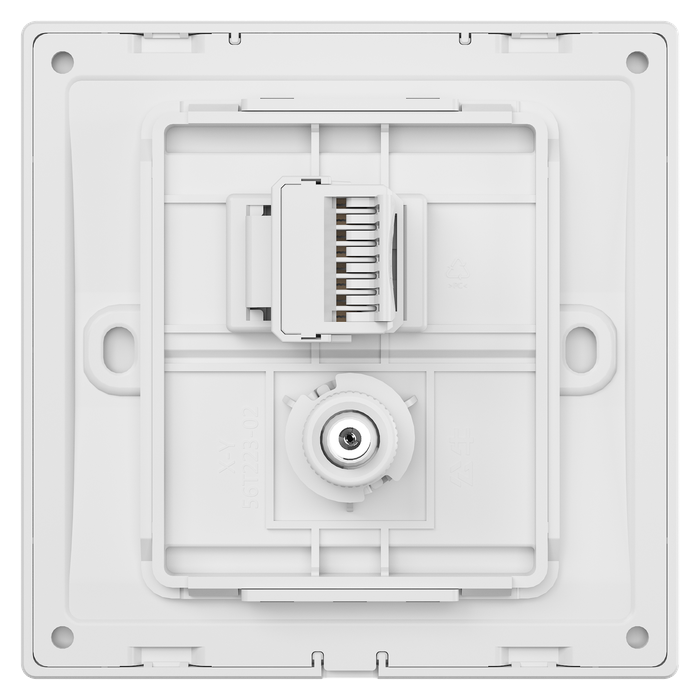 1 ổ TV và 1ổ máy tính CAT6
