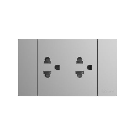 Ổ cắm đa năng Duplex có bộ tiếp đất và cửa chớp
