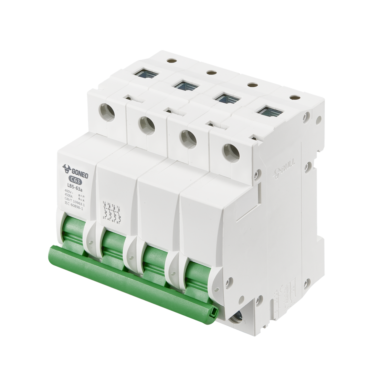 LB5-63aC63 MCB with Auxiliary