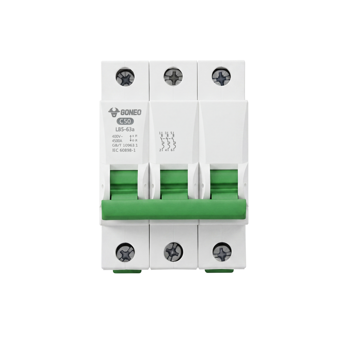 LB5-63aC50 MCB with Auxiliary