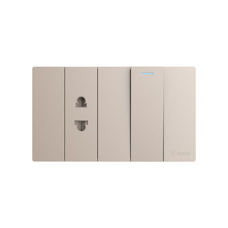 Bộ công tắc 1 chiều &amp; 1 ổ cắm
