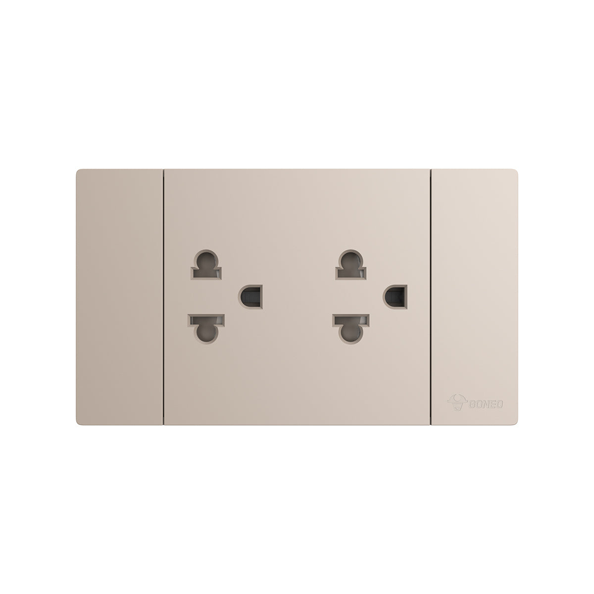 Ổ cắm đa năng Duplex có bộ tiếp đất và cửa chớp