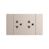 Ổ cắm đa năng Duplex có bộ tiếp đất và cửa chớp