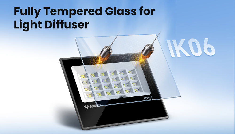 Kính Cường Lực Hoàn Toàn cho Tấm Khuếch Tán Ánh Sáng