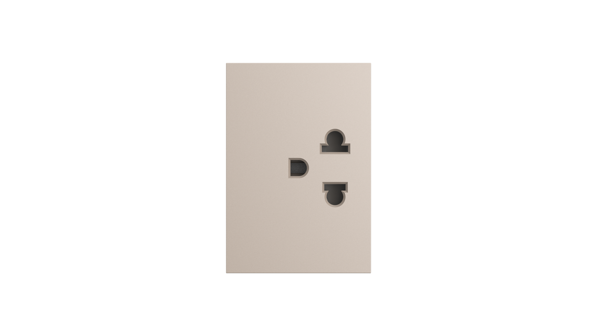 PH Universal Outlet with Ground Module
