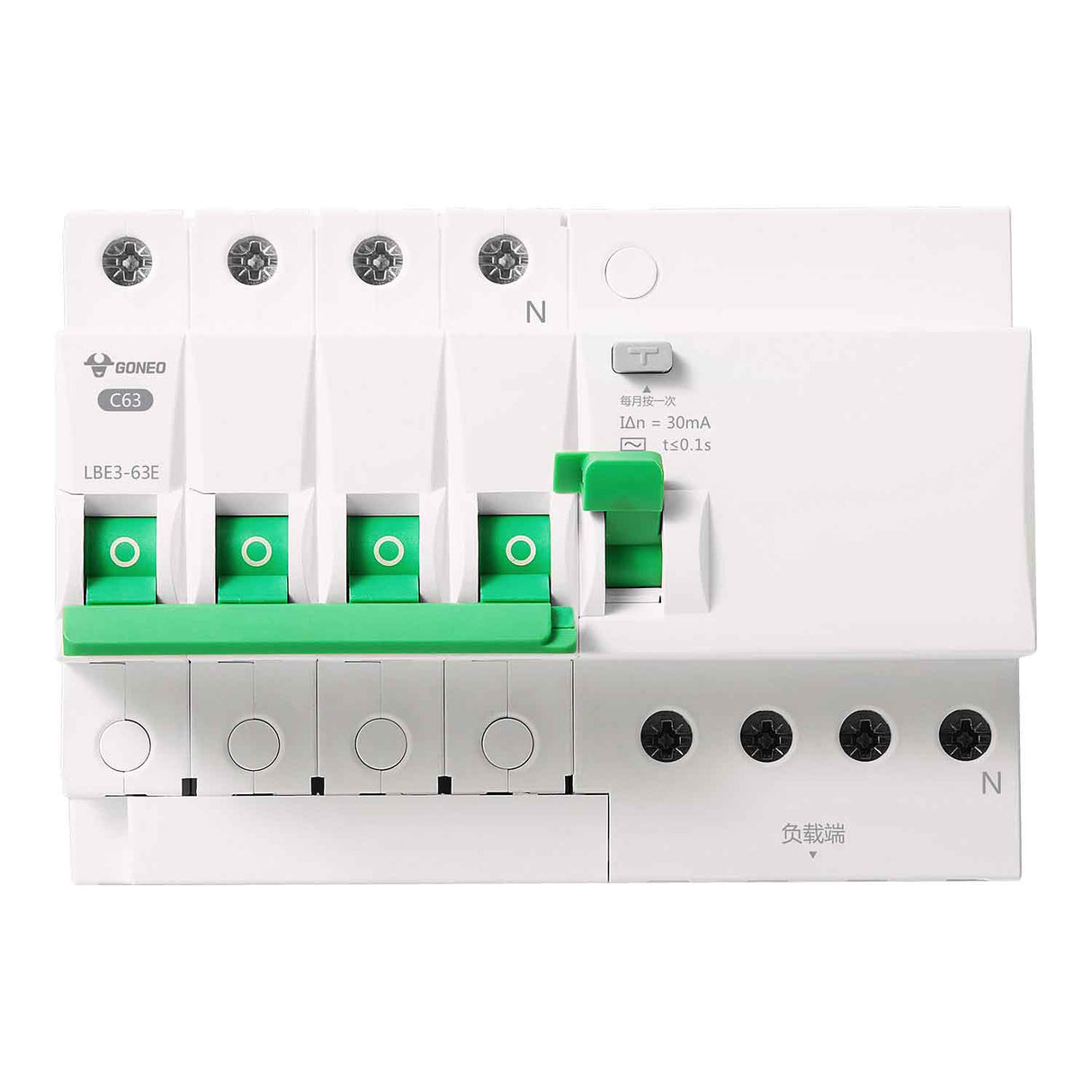 Cầu dao ngắt mạch/Rò rỉ/RCBO