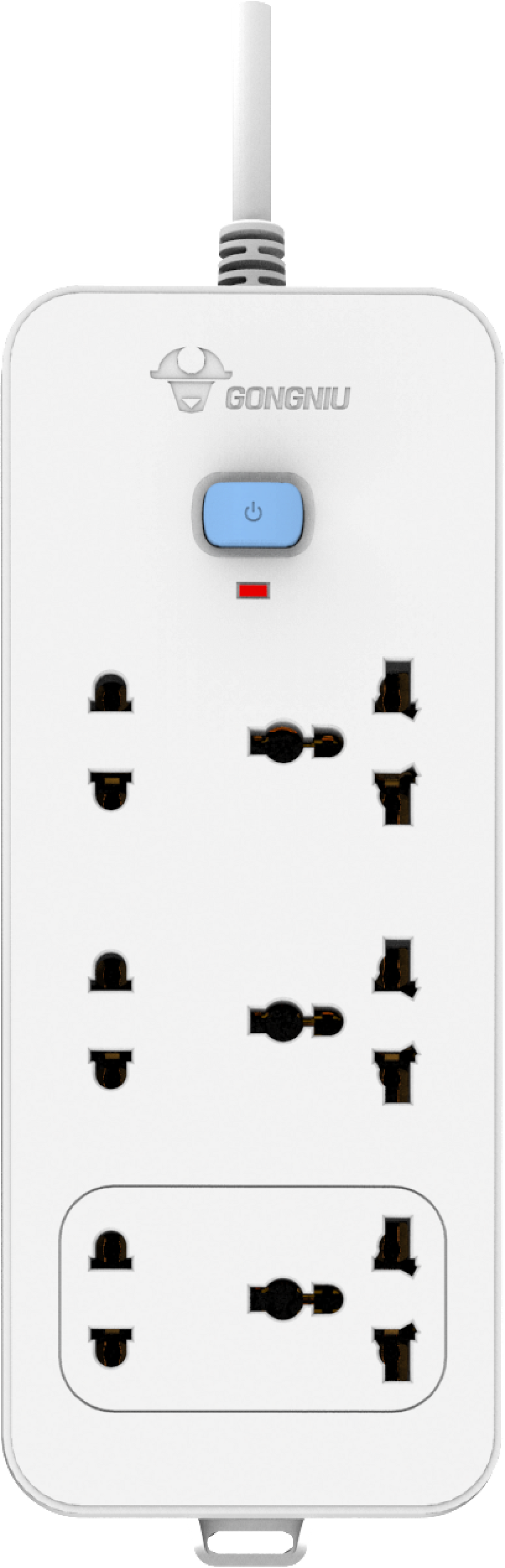 White Bagged Socket