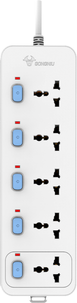 White Blister Pack Socket