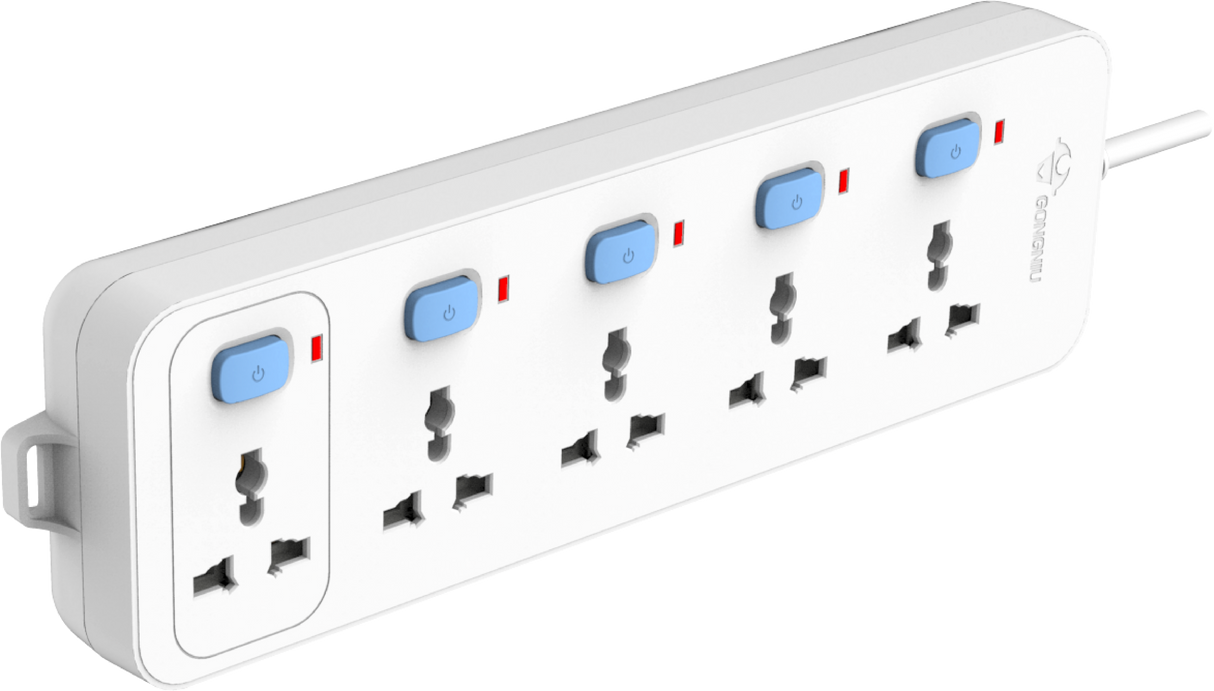 White Blister Pack Socket