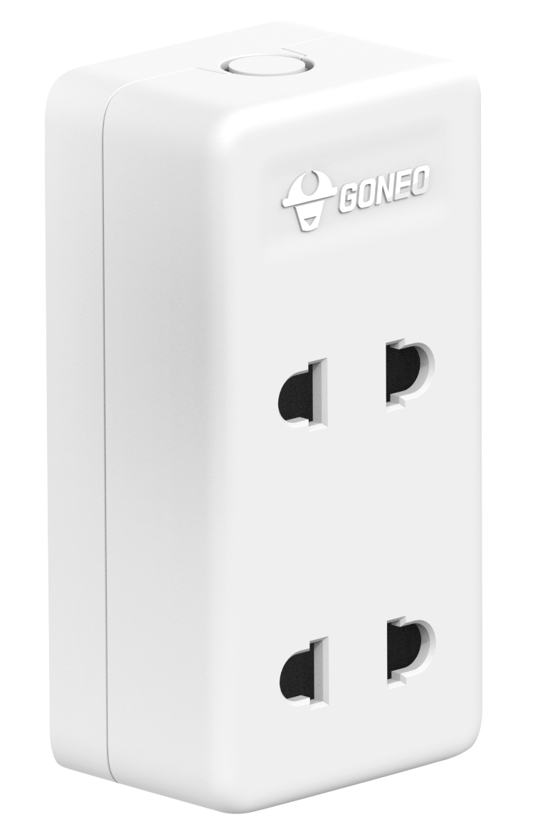 W0200 Cordless Socket, 2 x 2-Pin Outlets