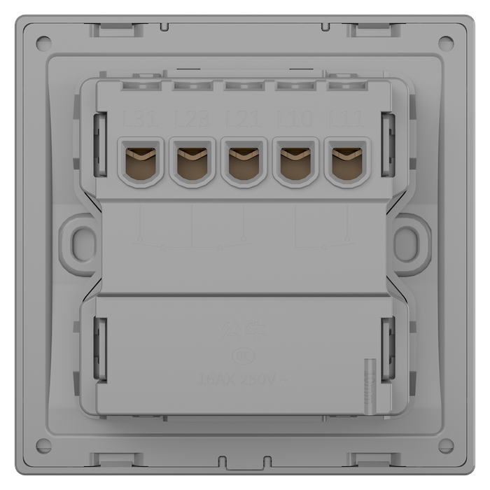 3-gang 1-Pole Switch