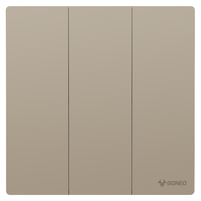 3-gang 1-Pole Switch