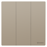 3-gang 1-Pole Switch