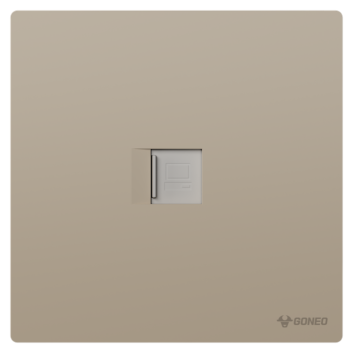1-gang Computer Outlet (Cat6)