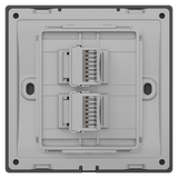 2-gang Computer Outlet (Cat6)