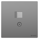 1 ổ TV và 1ổ máy tính CAT6