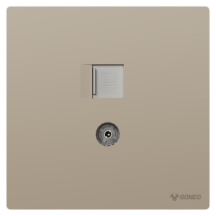 1 ổ TV và 1ổ máy tính CAT6
