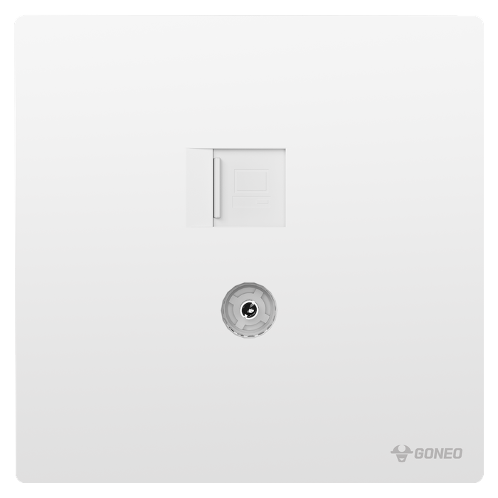 1 ổ TV và 1ổ máy tính CAT6