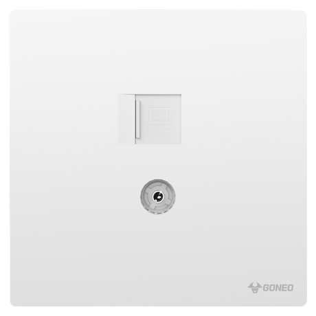 1 ổ TV và 1ổ máy tính CAT6