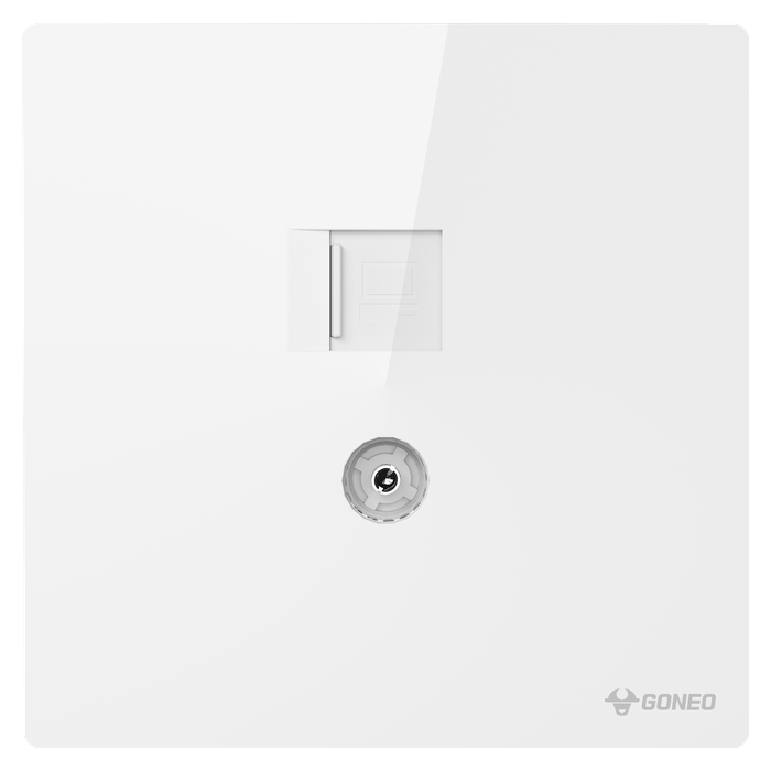 1 ổ TV và 1ổ máy tính CAT6