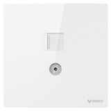 1 ổ TV và 1ổ máy tính CAT6