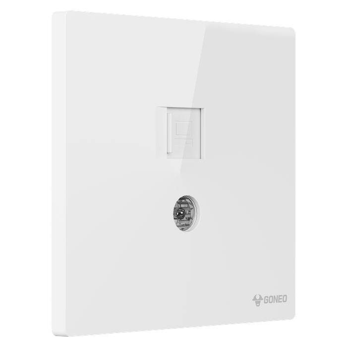 1 ổ TV và 1ổ máy tính CAT6
