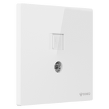 1 ổ TV và 1ổ máy tính CAT6