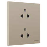 Ổ cắm đôi 3 chấu 16A